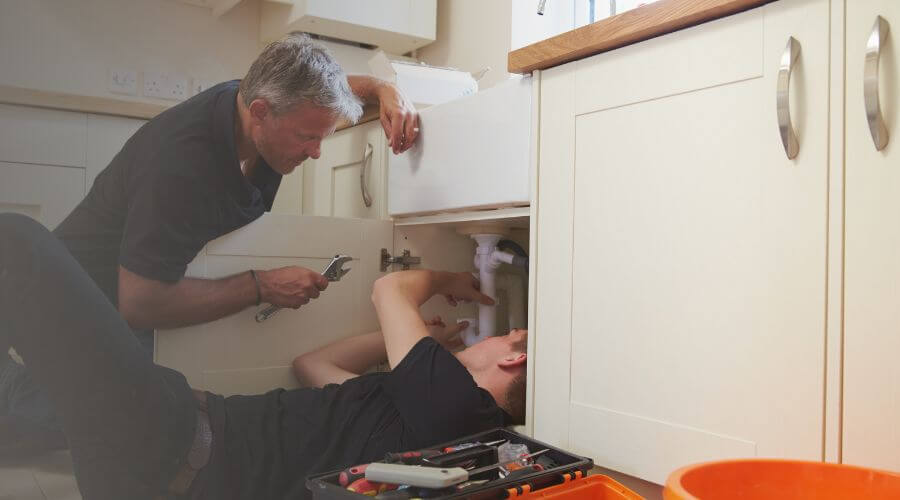 Professional burst pipe repair services in McKees Rocks, PA